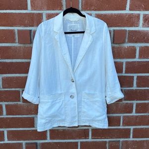 Madewell Linen Blazer
